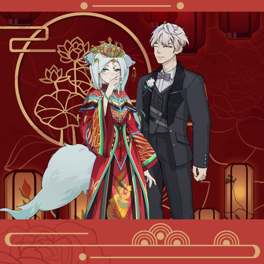 相册翻的结婚照 2