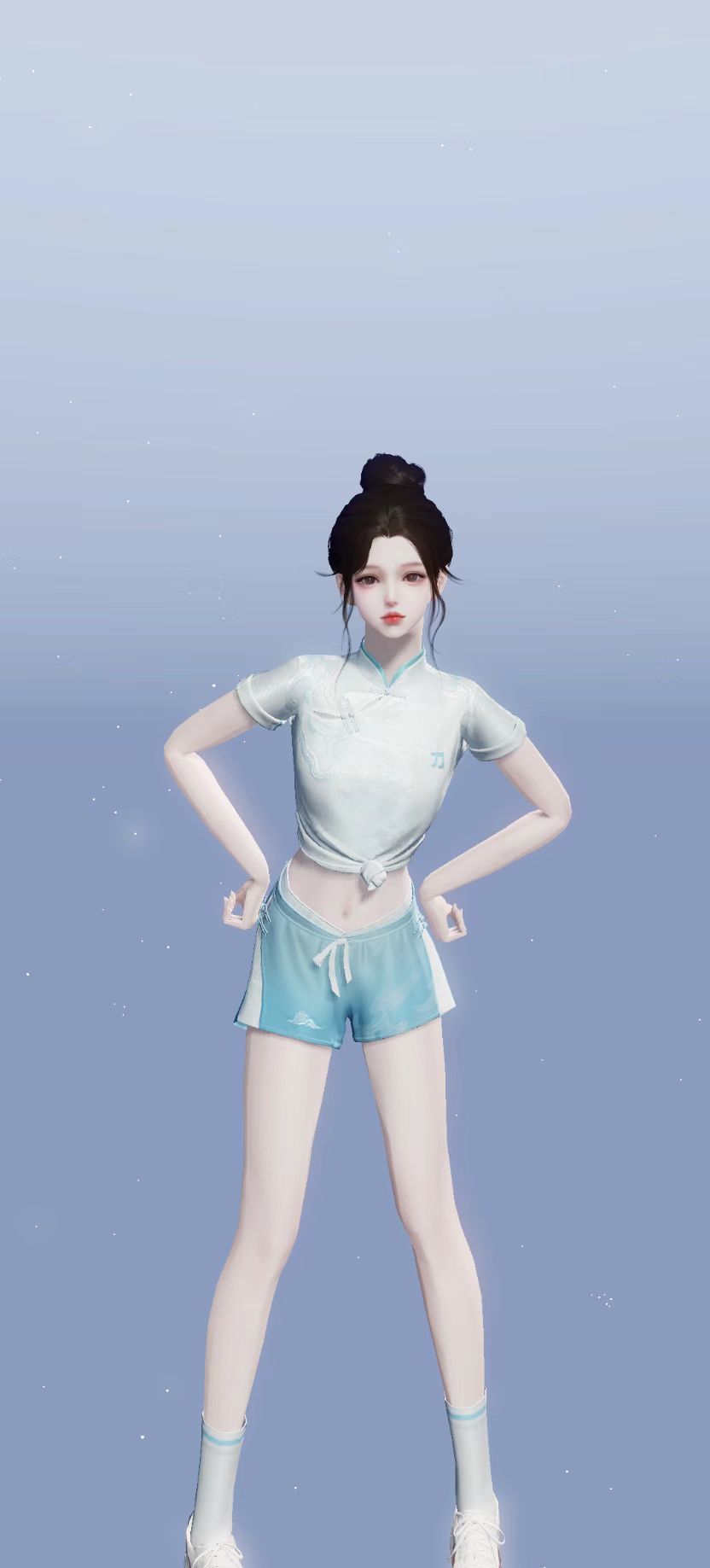 清纯女高申请出战! 2