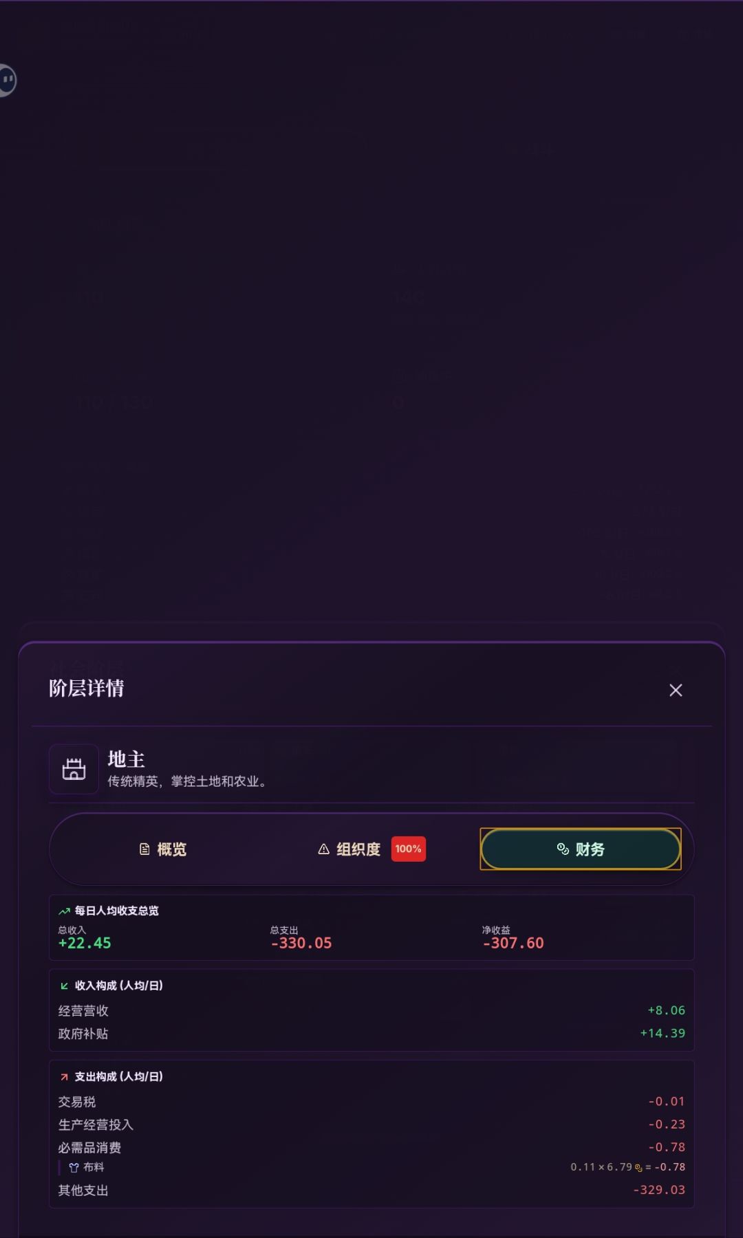 地主这个其它支出是什么东西? 1