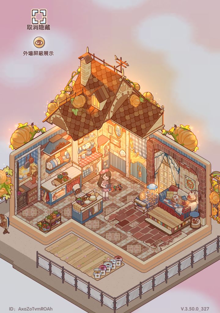 格纹橡舍会客厅截图