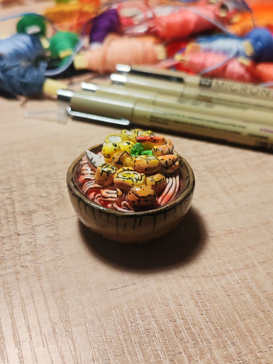 黑暗料理王粘土模型6，这次是叻沙！ 5