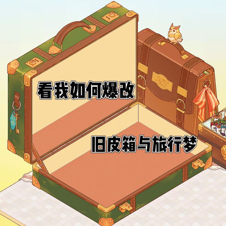 爆改旧皮箱与旅行梦!!!截图