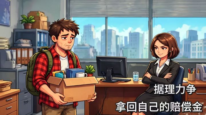 被优化了能提多少赔偿金，基于现实的离职模拟器截图