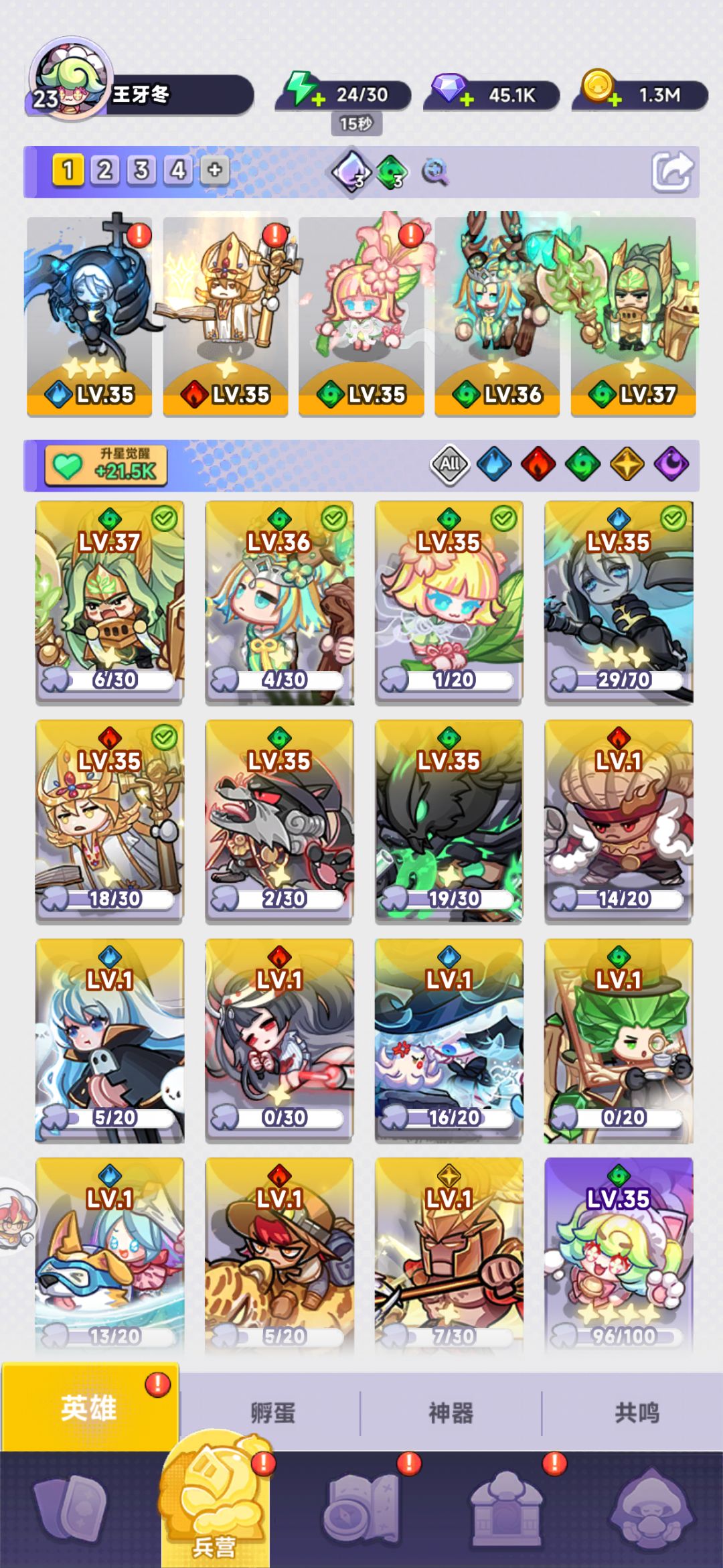 阵容分享 1
