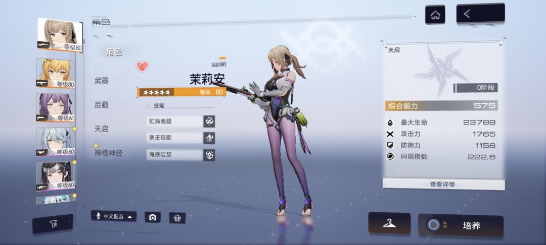 新人入坑,大佬看看配队规划 1