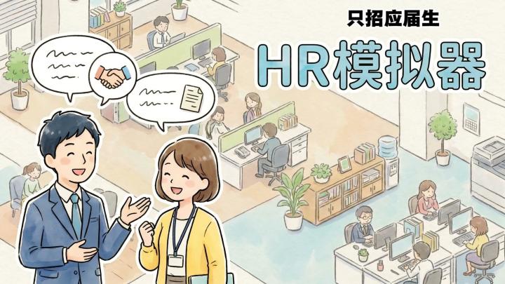 《HR模拟器》里的黑心玩法:压低起薪、多招新人,公司反而更稳定截图