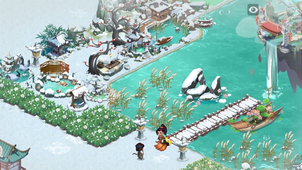 梦幻经营雪景布局～ 2