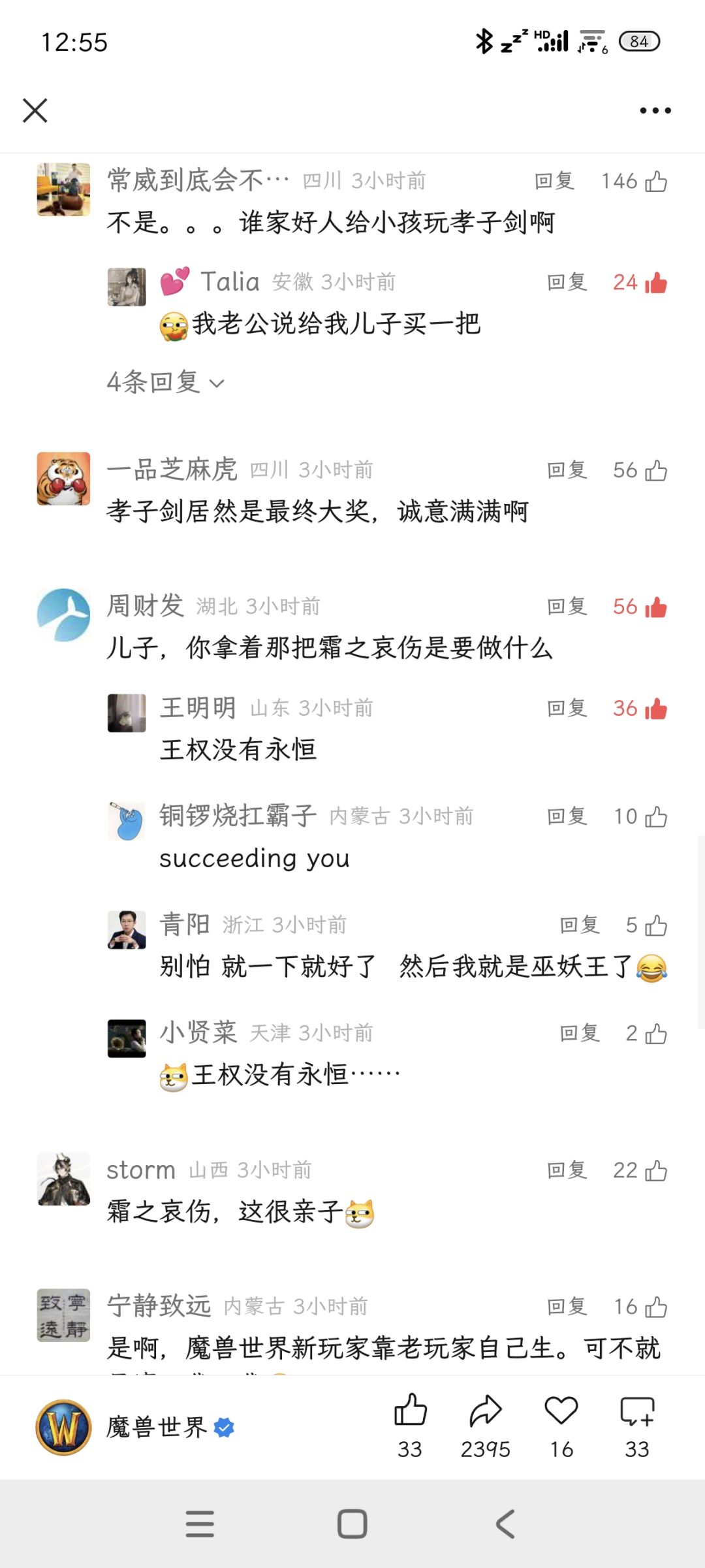 儿子,你拿着霜之哀伤干什么 2