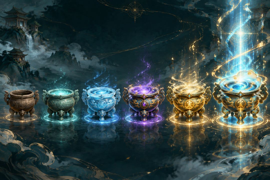 🏺你的本命盆升到几档了?我先来:卡在玄盆的普通弟子 1