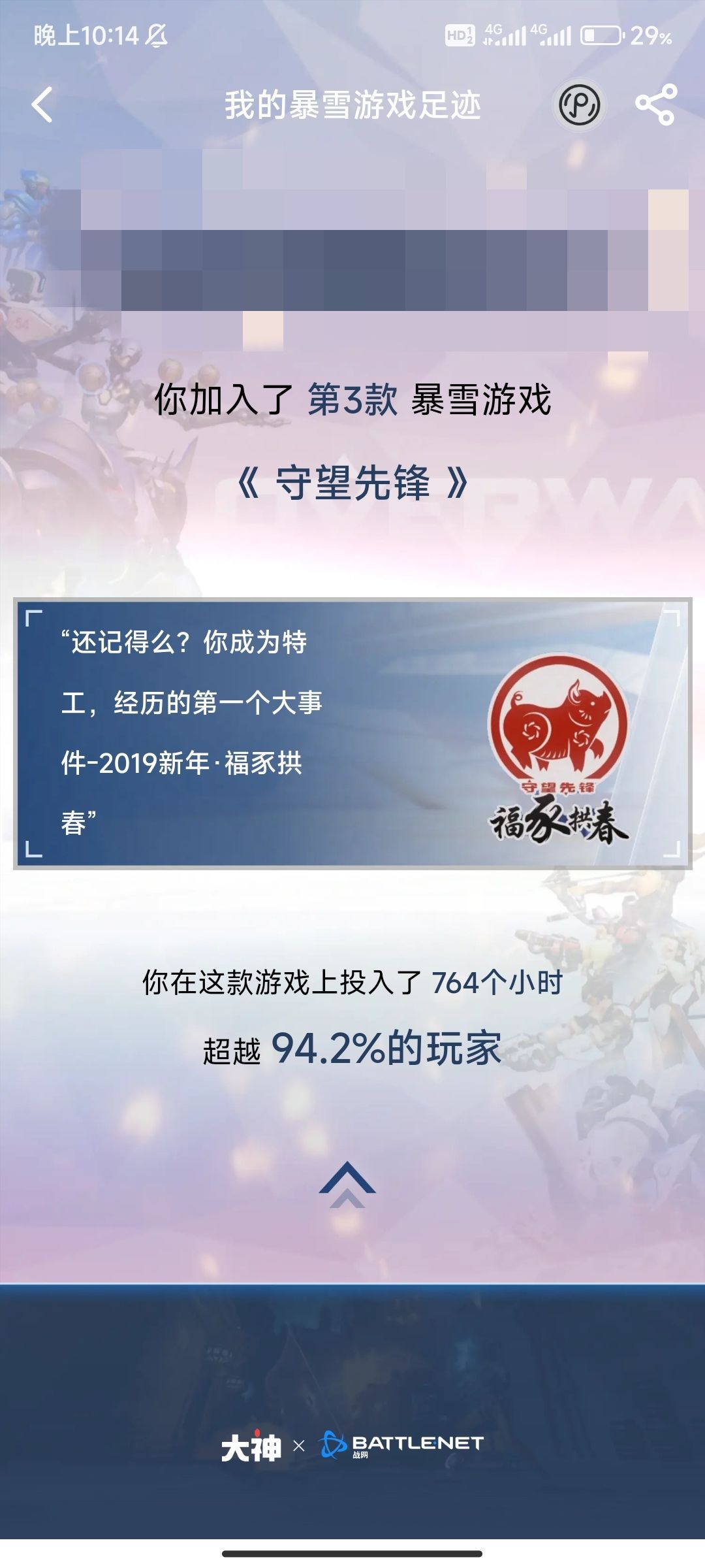 查了下网易大神上的游戏时长 4