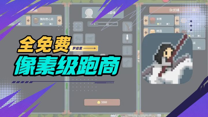 跑商招兵买马赚钱，每一个士兵都可独立升级，目前全免费无广截图