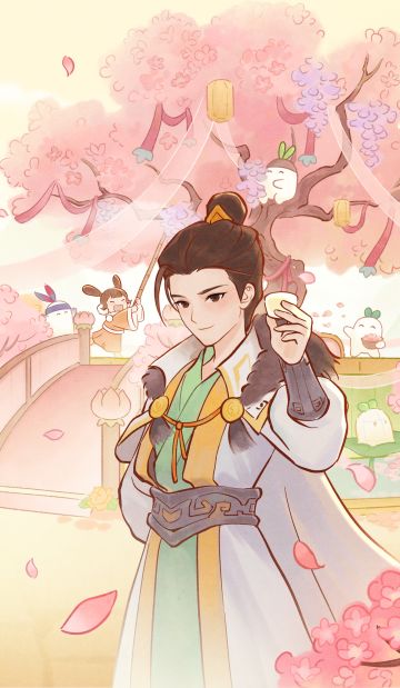 壁纸放送第一弹｜花朝节专属壁纸来萝