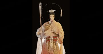 【华服】我乃二郎显圣真君，奉旨前来抓你。