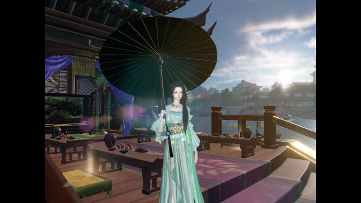 美女无语截图