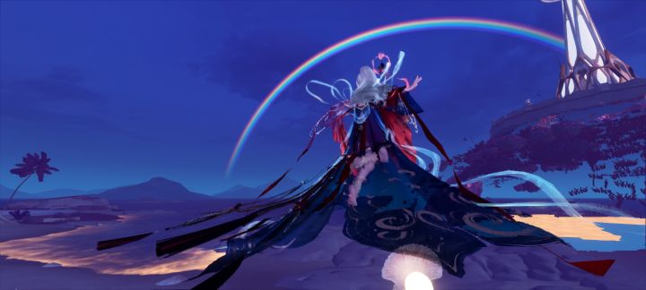 在星海卡出了🌈，发帖留念截图
