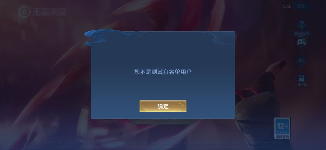 王者荣耀体验服申请加入白名单资格教程截图