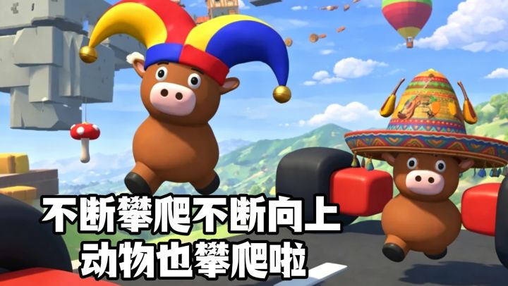 玩起来很上头的闯关佳作,动物也能不断攀爬,你可不要干扰我啊!截图