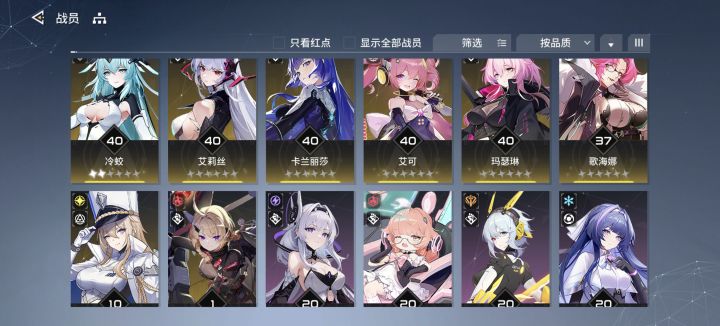 求助大佬配队截图
