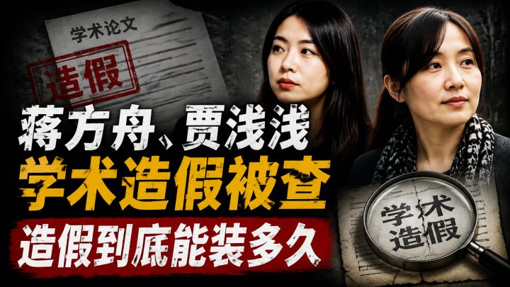 蒋方舟、贾浅浅学术造假被查,造假到底能装多久?截图