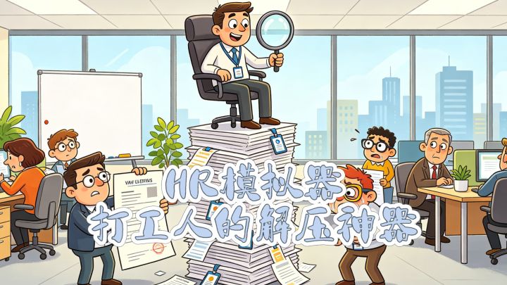HR模拟器 | 打工人的解压神器,终于轮到我面试别人了!截图
