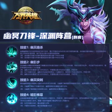 幽冥刀锋·技能介绍