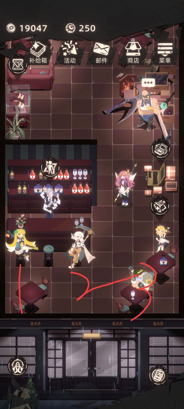 为啥盲眼女巫莎拉不在酒馆里面坐着 因为没有腿吗？不然在家酒吧带吗#攻略#游戏资讯截图