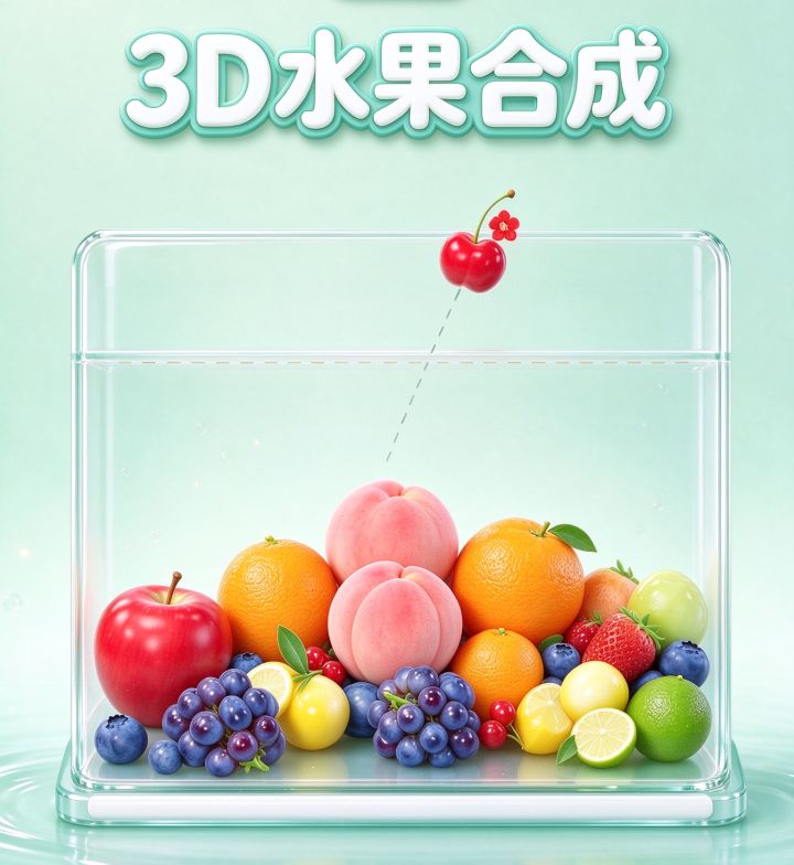 3d水果合成截图