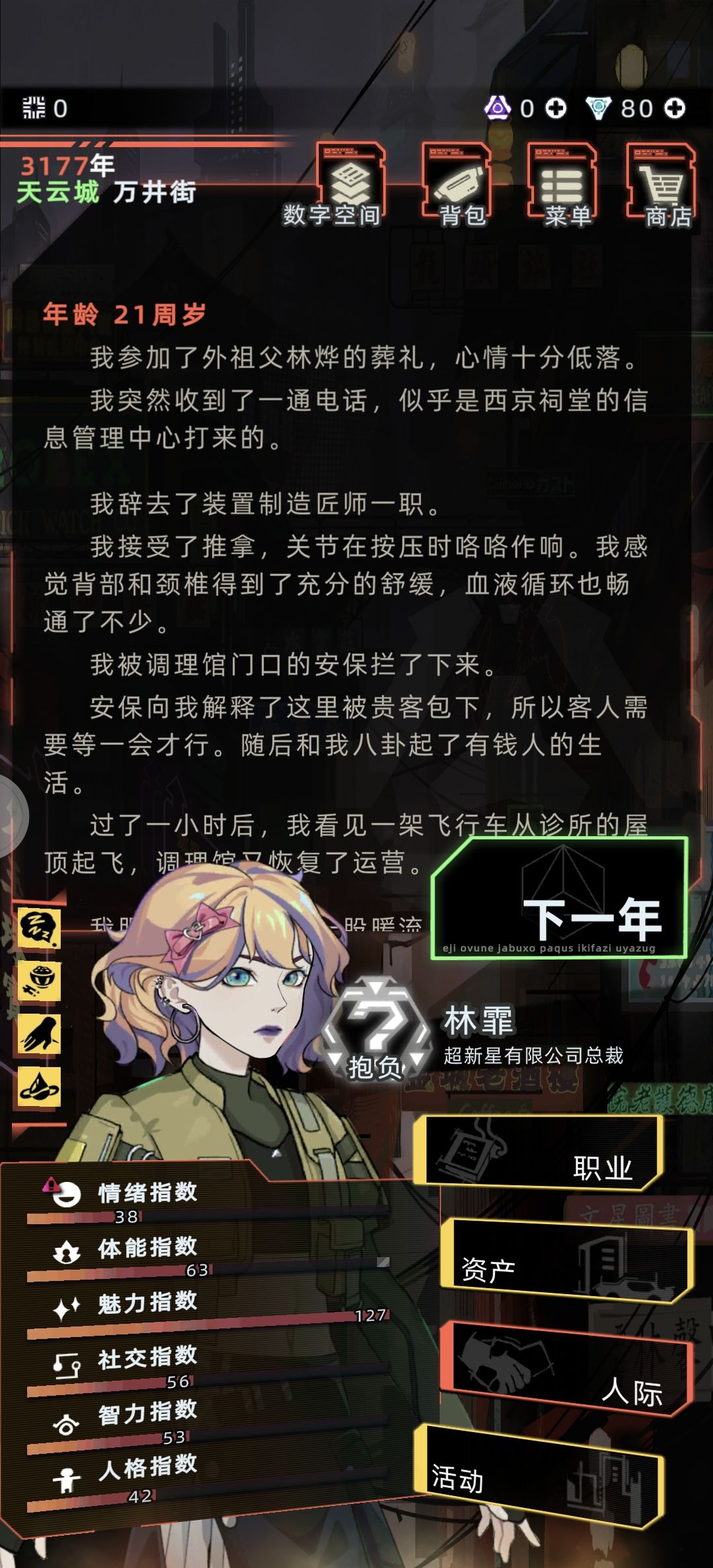关于孤儿院里面孩子好感度的BUG 1