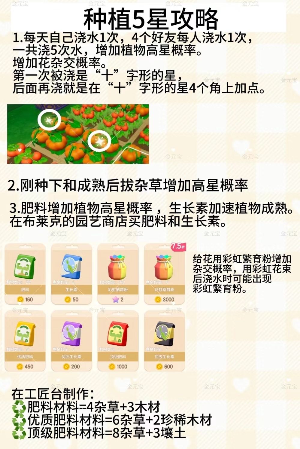 心动小镇1-12级园艺攻略入坑到入土 2