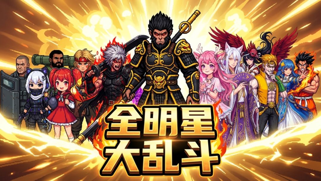 【作品自荐】全明星大乱斗(游戏已发布) 1