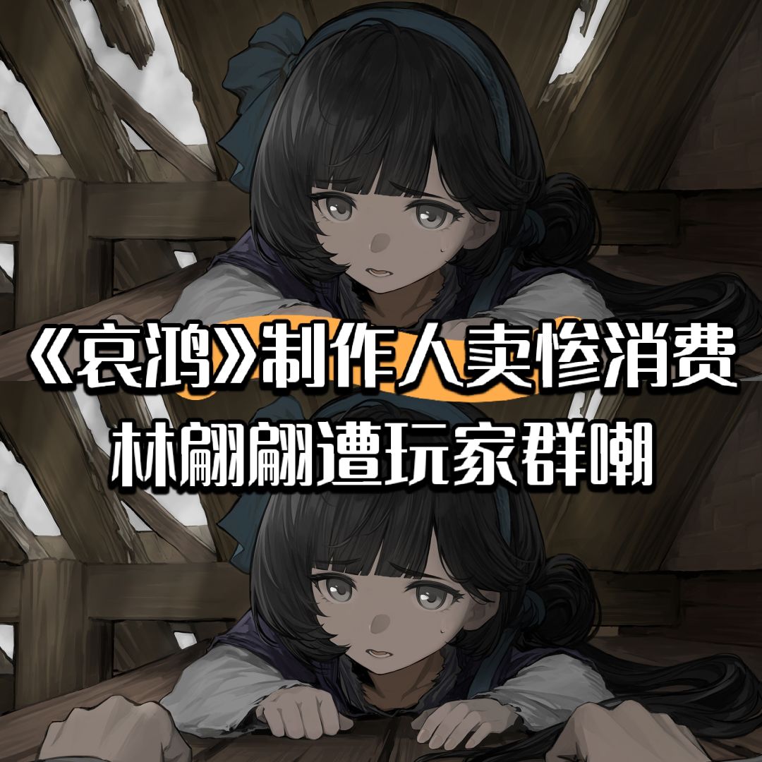 《哀鸿》制作人卖惨消费林翩翩遭玩家群嘲 1