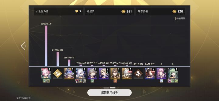 什么叫绯英伤害比7仙舟神君高?截图