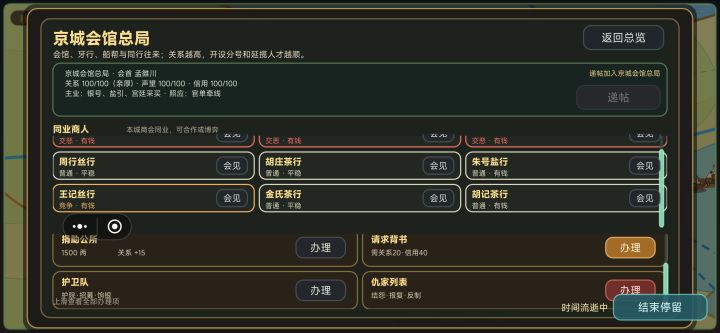 商会系统有待改进截图