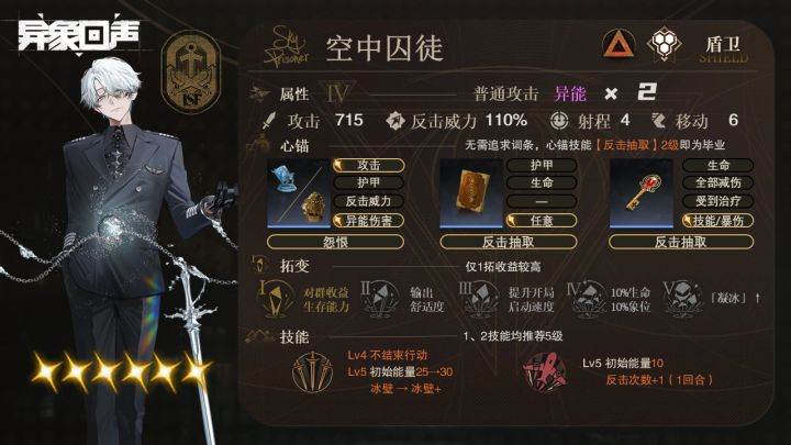 空中囚徒!角色测评,开服后第一个新6星盾卫~「异象回声」截图