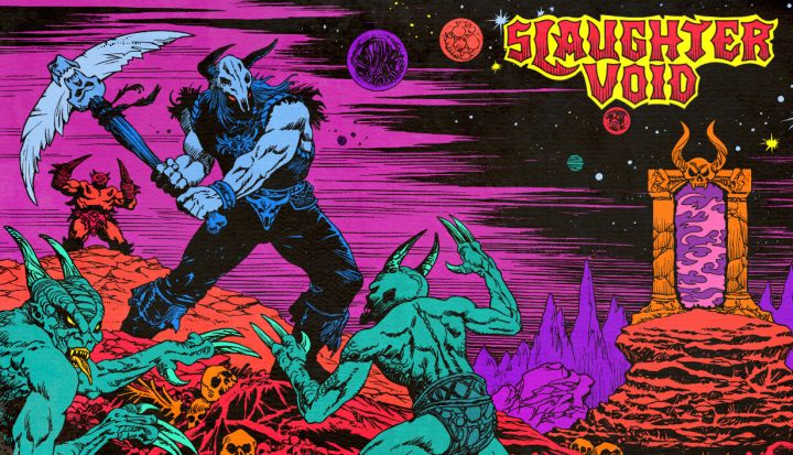 重金属乐很给劲!垂直俯视角动作砍杀游戏《Slaughter Void》试玩截图