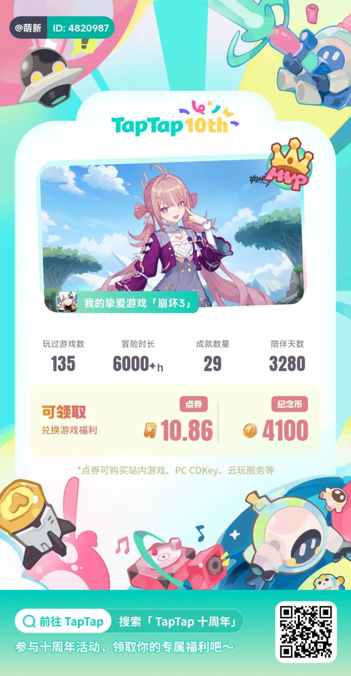 taptap10周年快乐截图