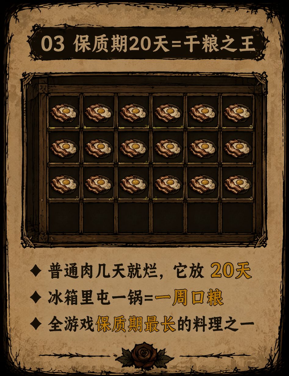食谱07 · 培根煎蛋 3