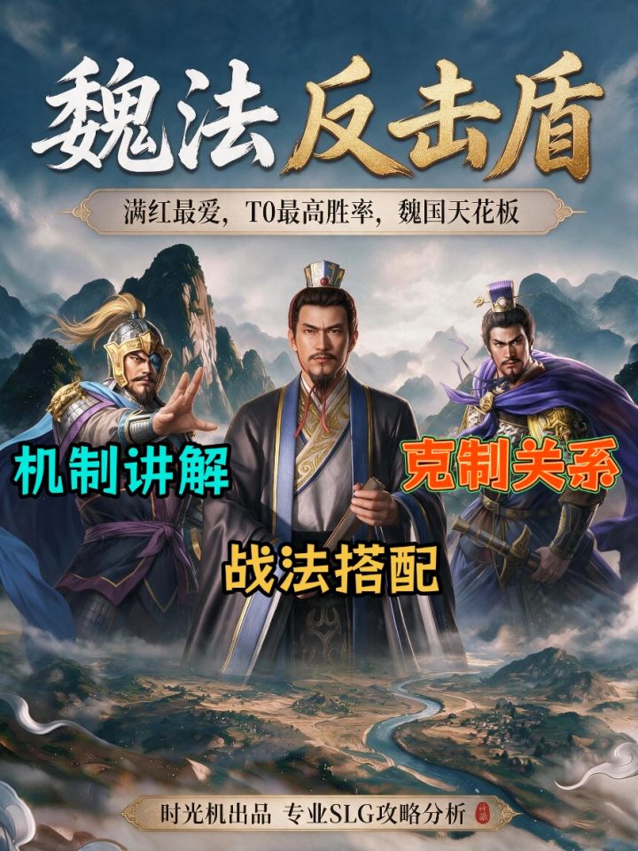 1分钟带你理解魏法盾为什么这么厉害#阵容搭配#曹操 #截图