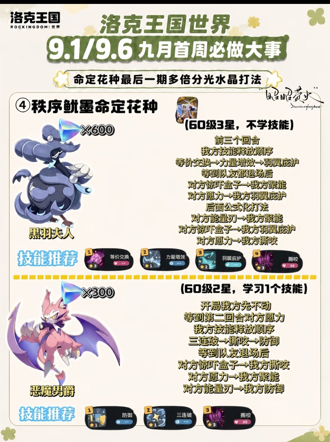 洛克王国九月首周|S4赛季筹备必看🔥 15