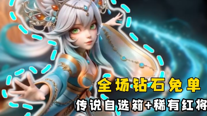 太香了!传说自选+稀有红将+钻石免单!爽游玩一局就停不下来!截图
