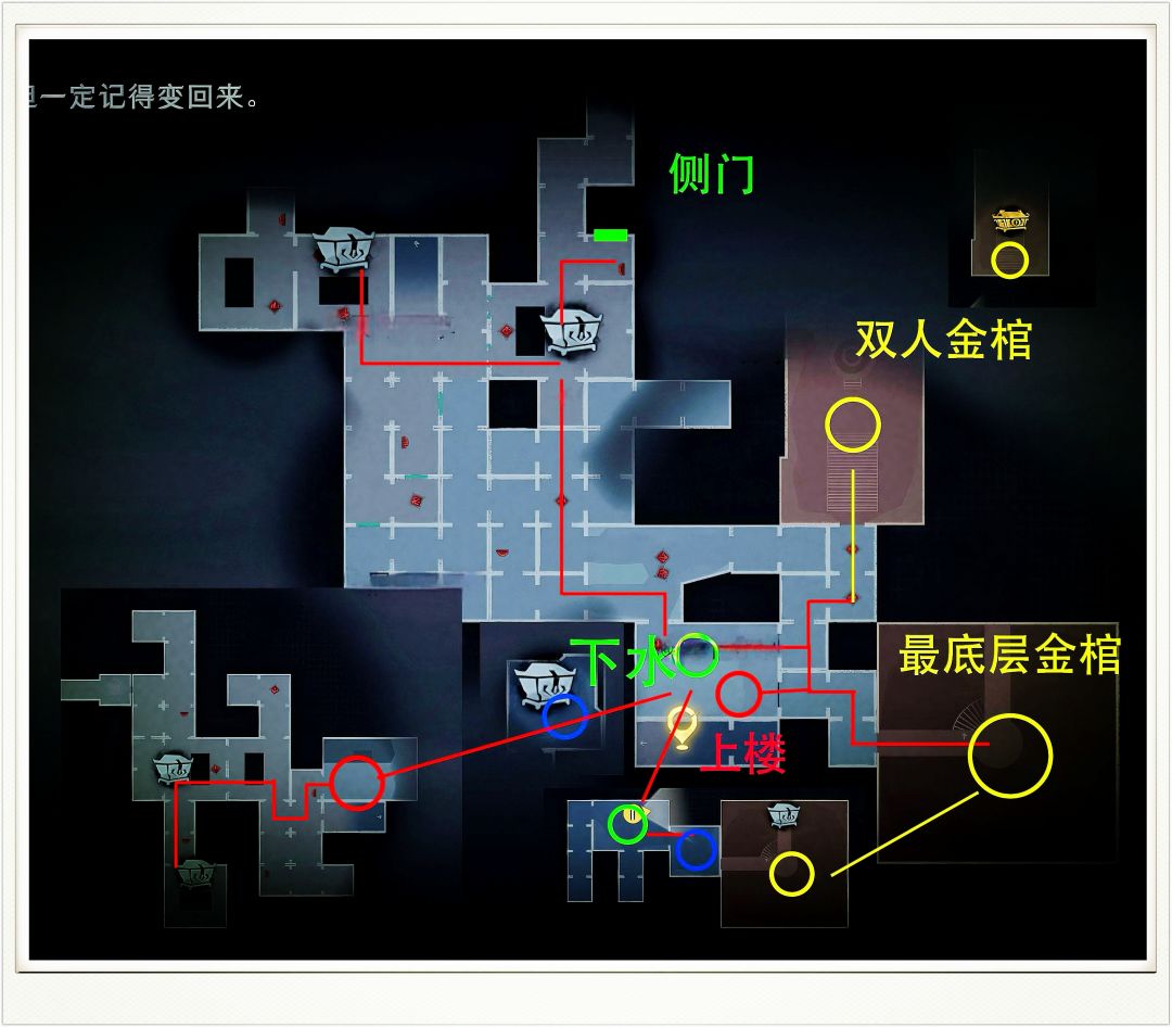 昆仑秘境极限地图小抄,上↑。 3