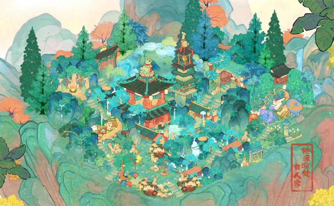 桃源装饰大赛|尽霭见山 1