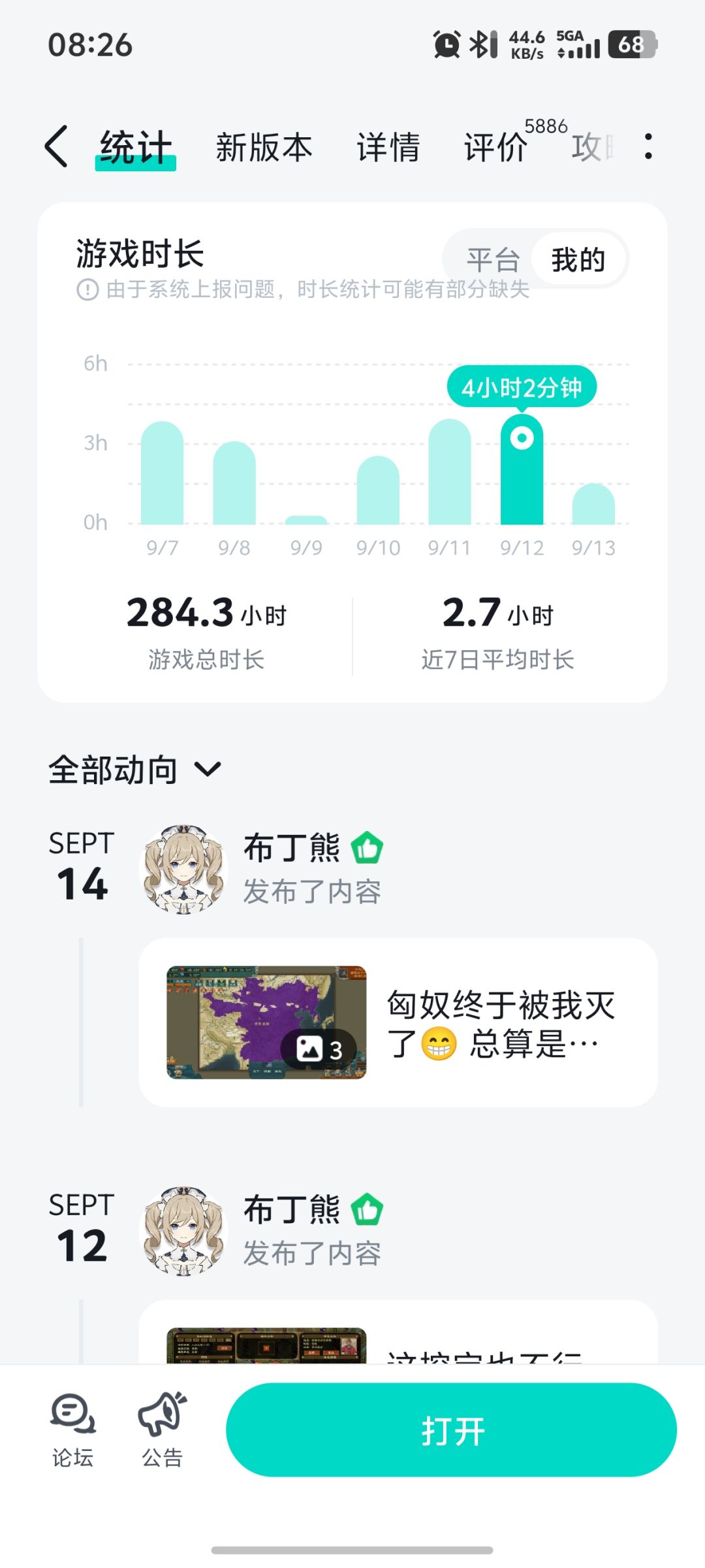 你们一共玩了几个小时? 1