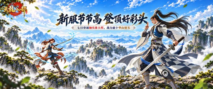 新服预告丨节节高升,扬名华山!微信941新服邀你登高迎好彩!截图
