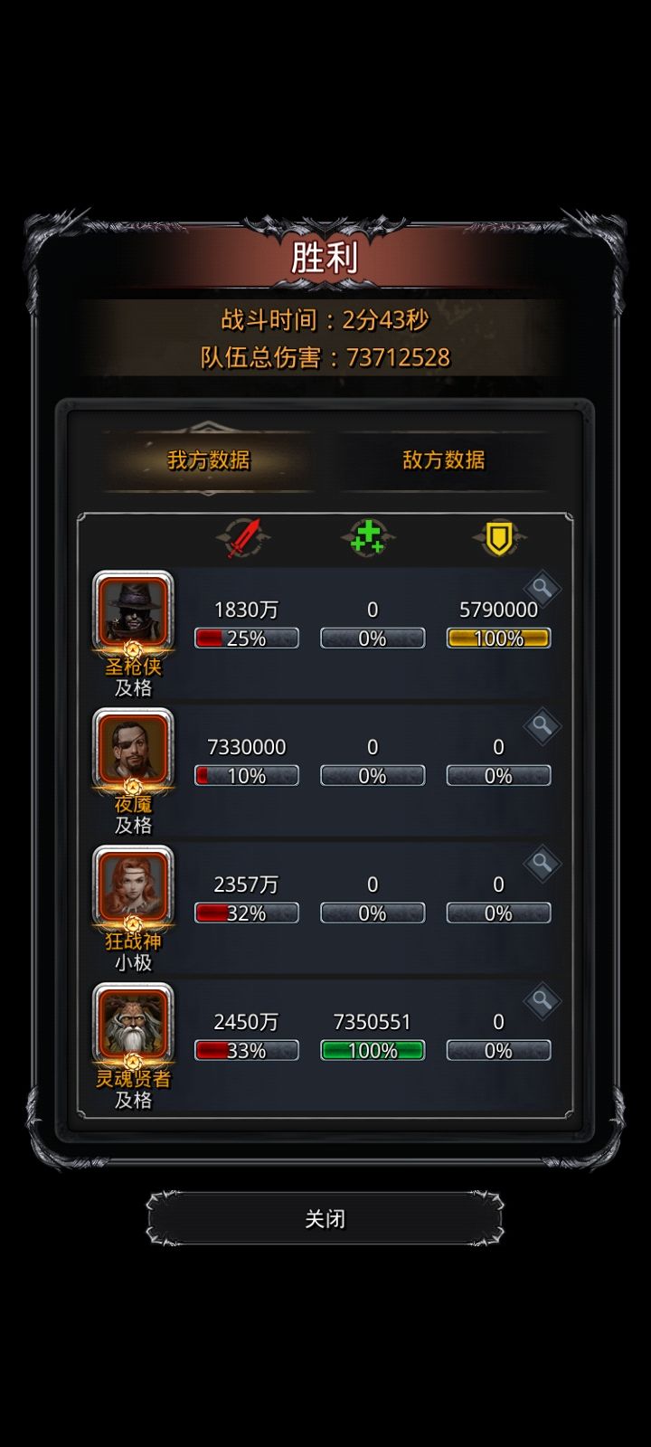 裂隙114(单闪避)截图