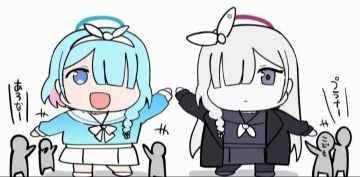 合体！星奈和彩奈(｡･ω･｡)ﾉ♡