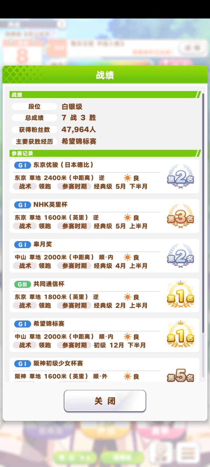 天胡开局，狗屎战绩截图