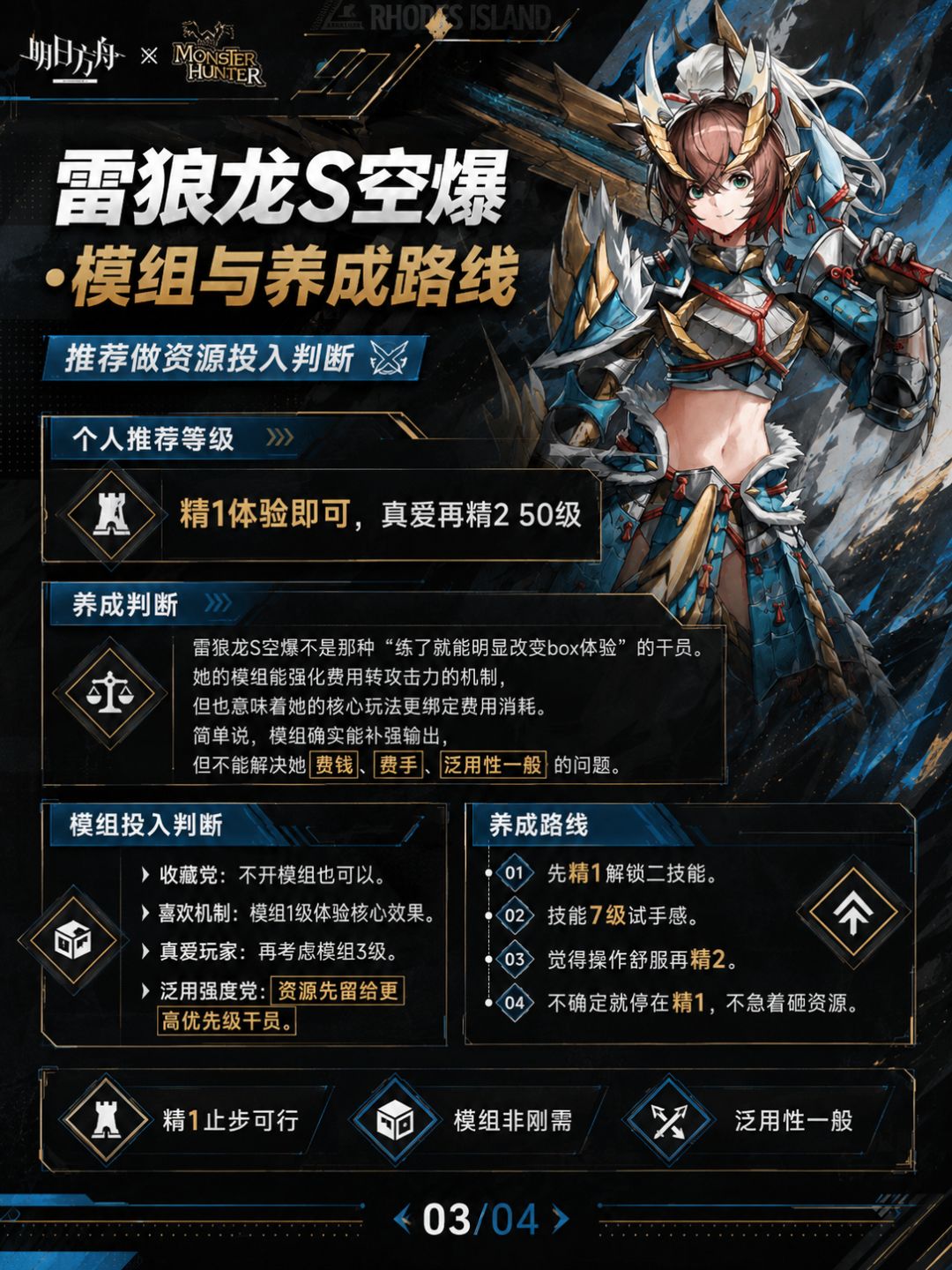 雷狼龙S空爆·简单评价 3