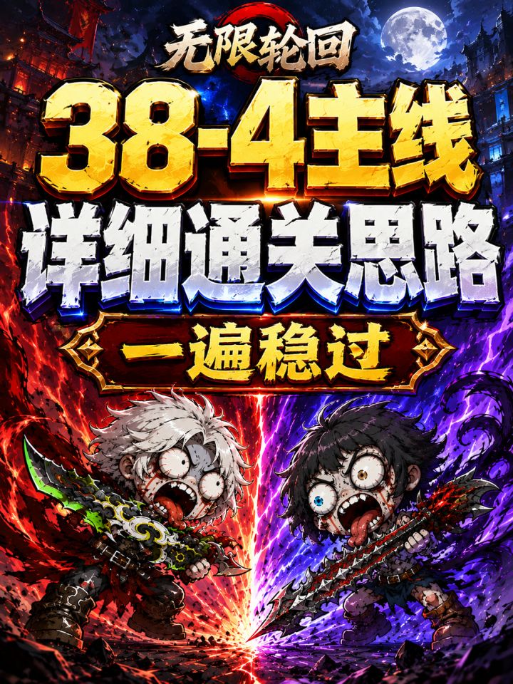 无限轮回手游全服榜首38-4主线关卡过图细节截图