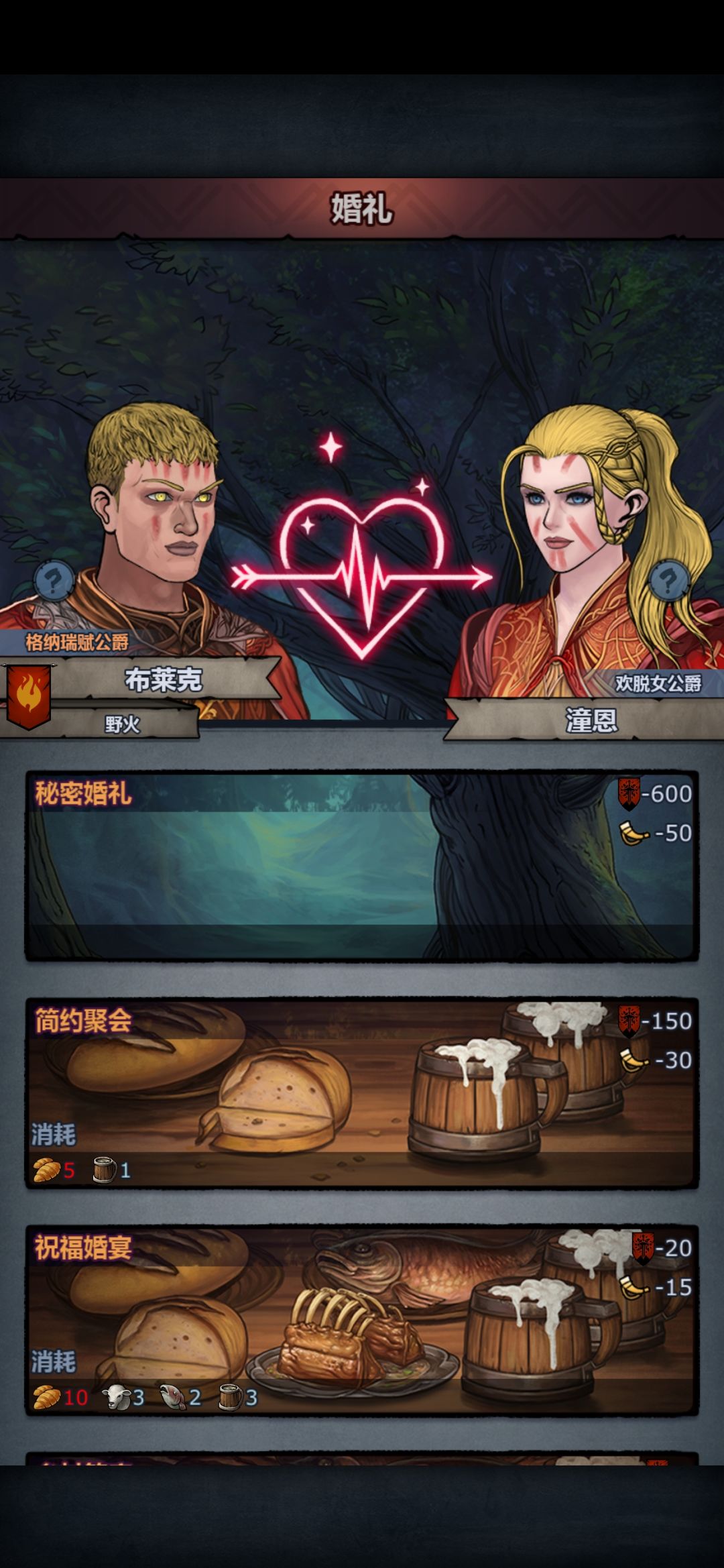 面包全吃光了，只能秘密婚礼 2